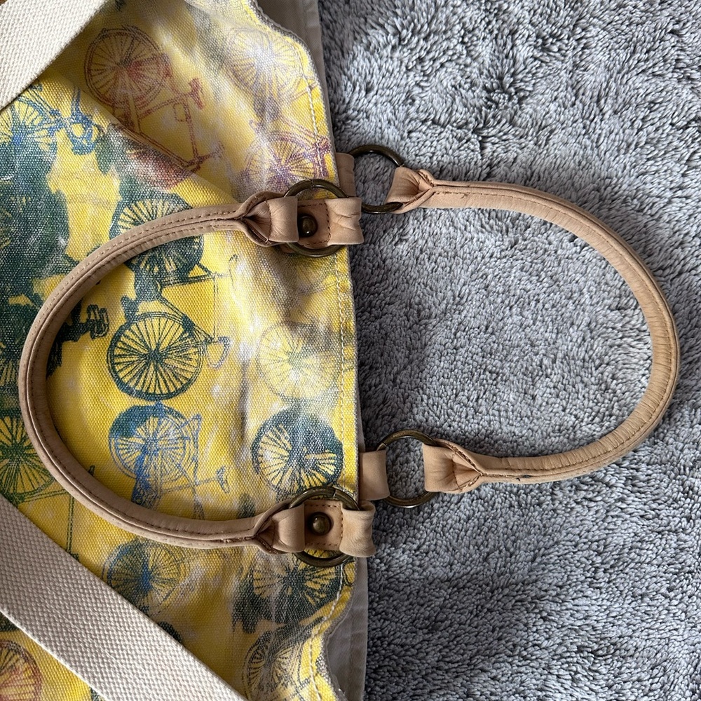 🚲🚲 taliah lampert Anthropologie Tote Bag 🚲🚲 - Picture 8 of 10